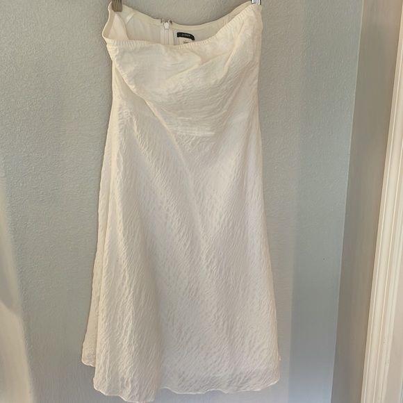 J. Crew white strapless dress - Picture 6 of 6